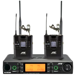 JTS RU-8012DB Dual Radio Microphone System