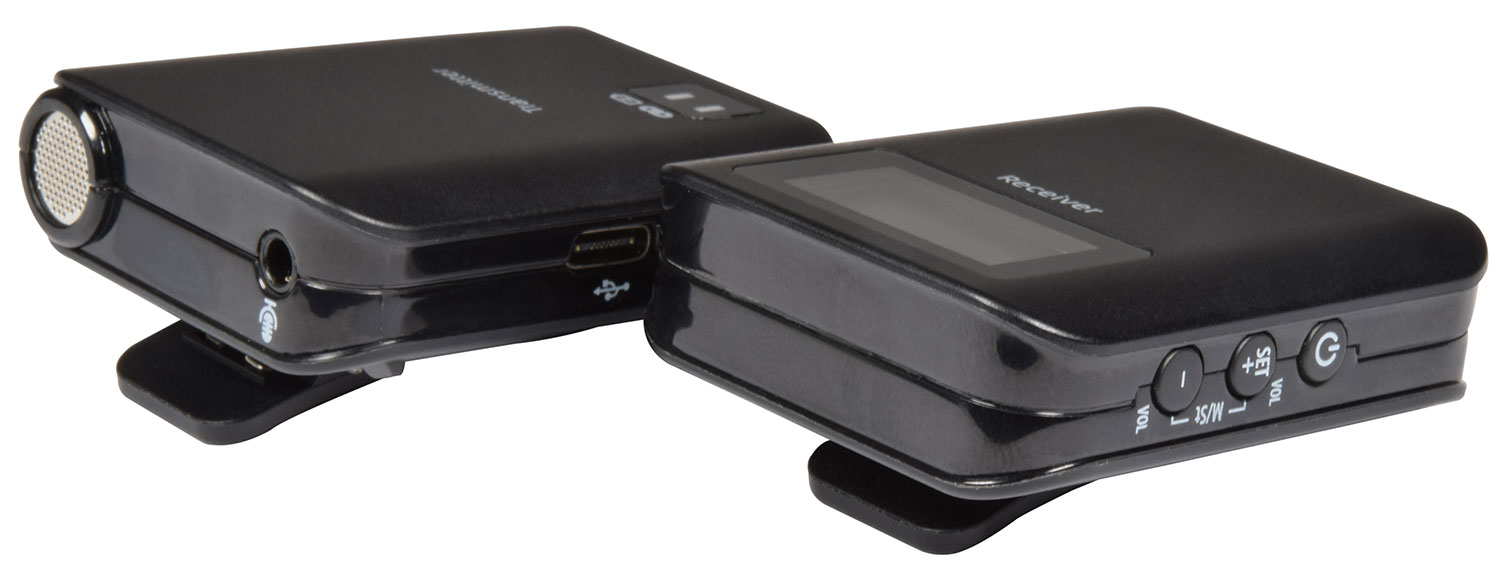 Citronic LM58 Wireless 5.8GHz Lavalier Microphone System - Image 2